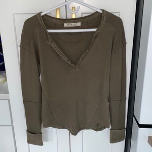 Free People long sleeve top